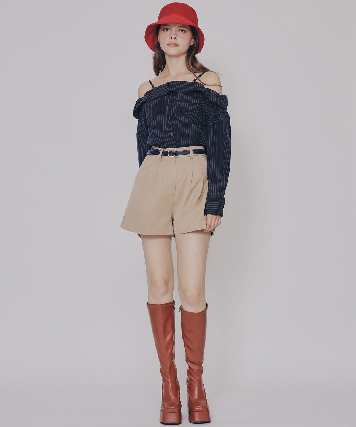 バックベルトバケットハット