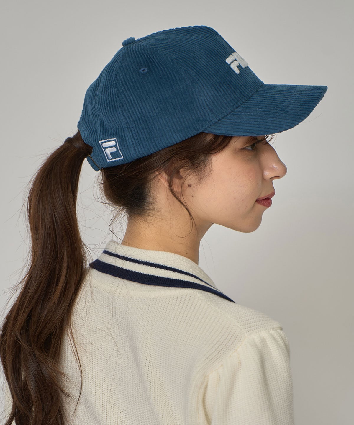 ［FILA×REDYAZEL］FILAロゴキャップ