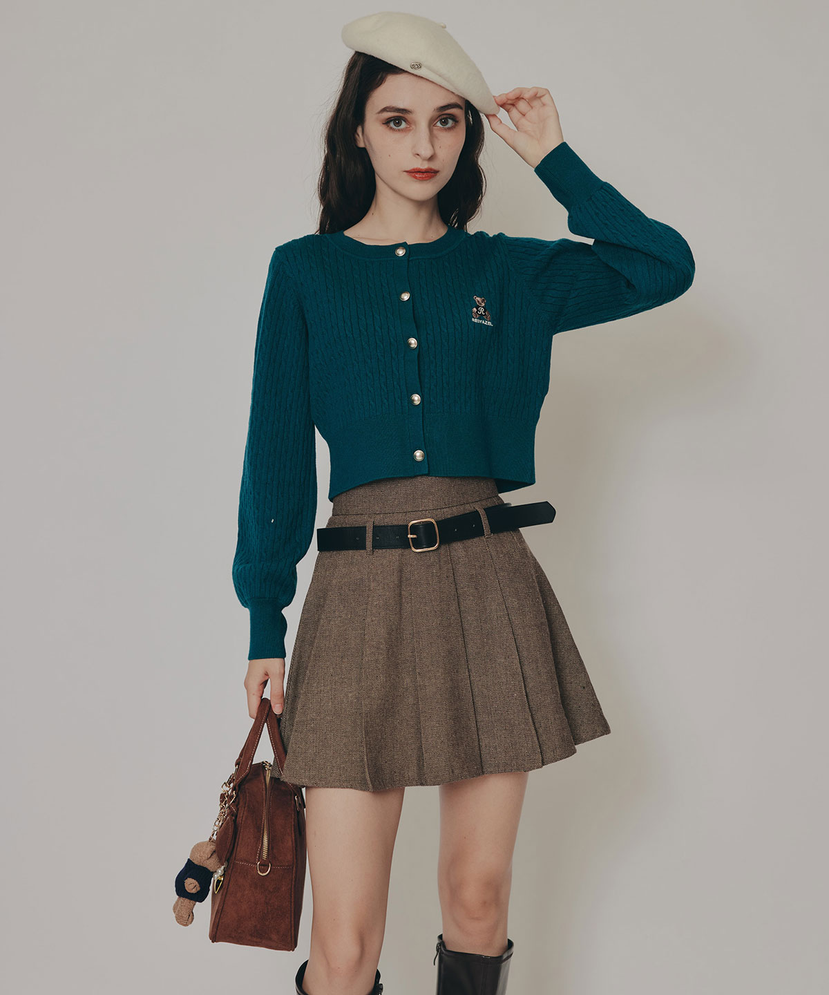 ローベルトプリーツミニスカート