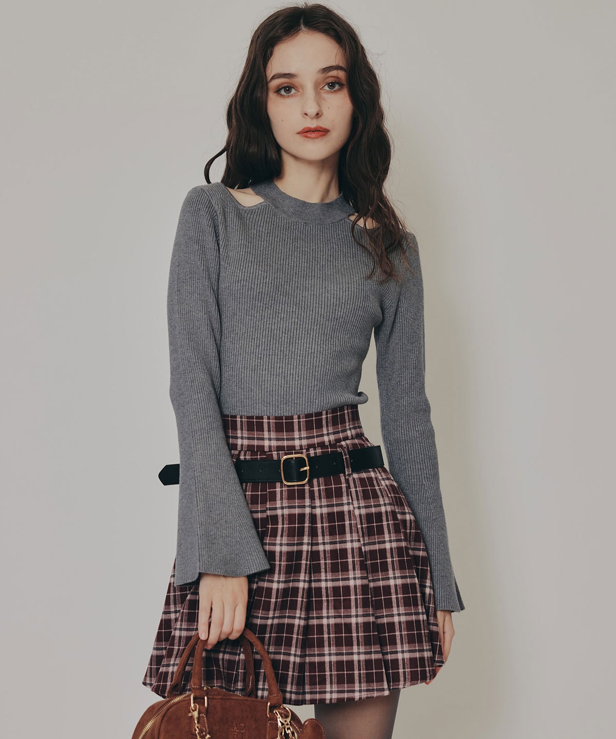 ローベルトプリーツミニスカート