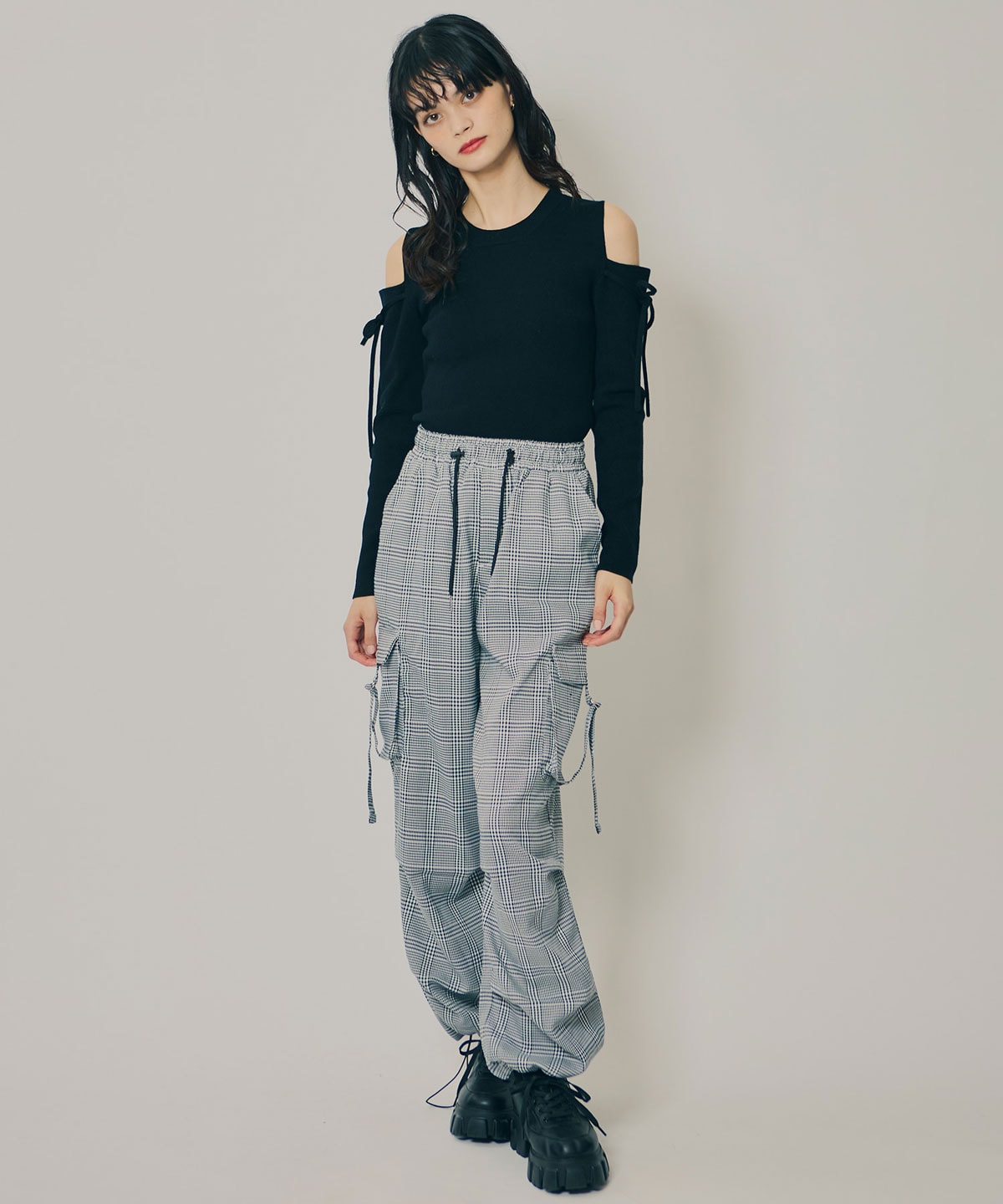 タブポケットカーゴパンツ