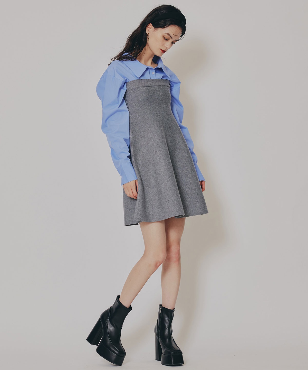 マルチWAYドッキングニットワンピース