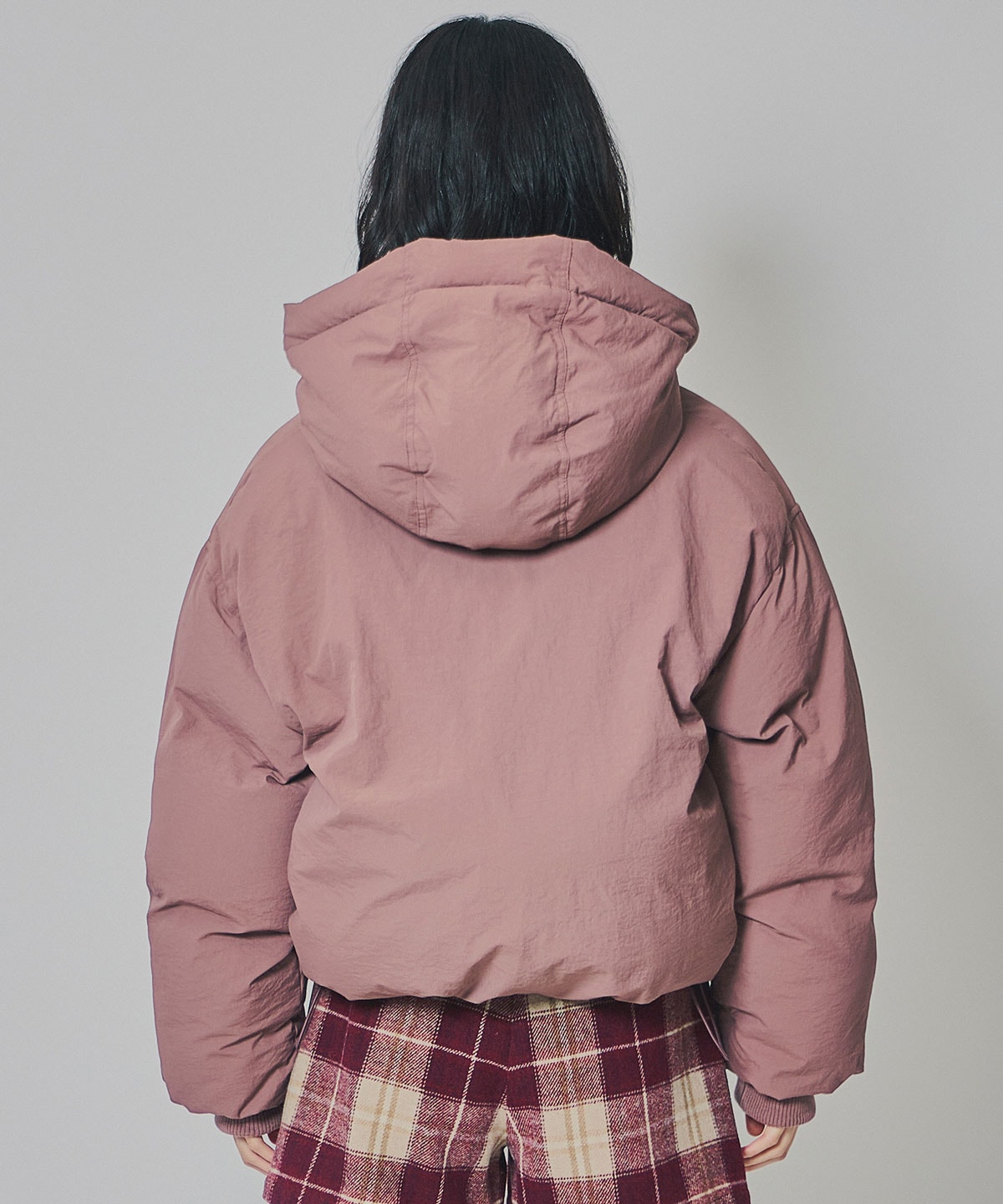 フラップポケットファイバーダウンジャケット