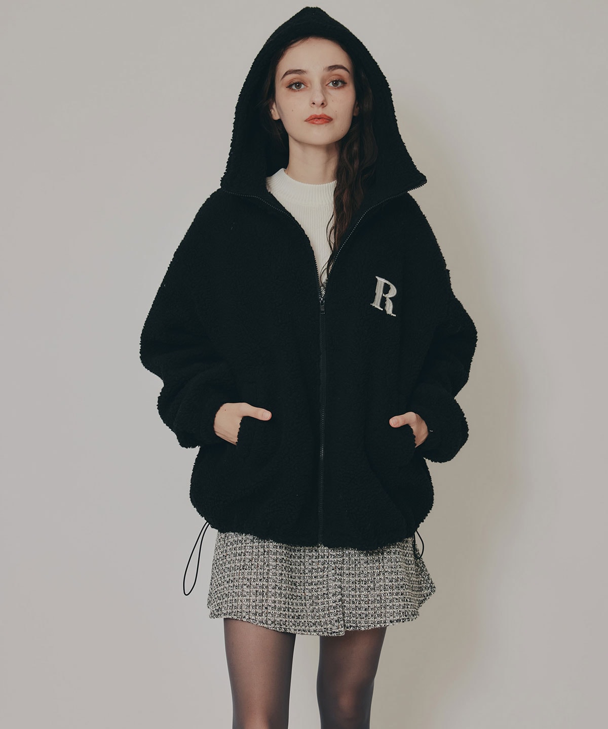 AZELCLUBボアパーカー