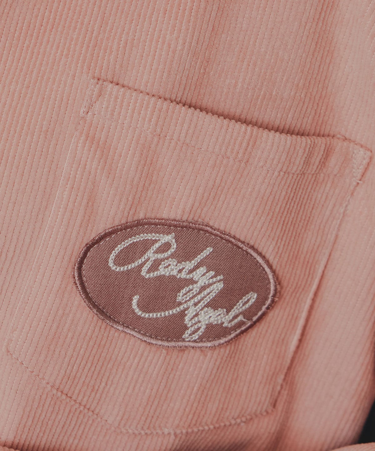 ロゴワッペンオーバーシャツ