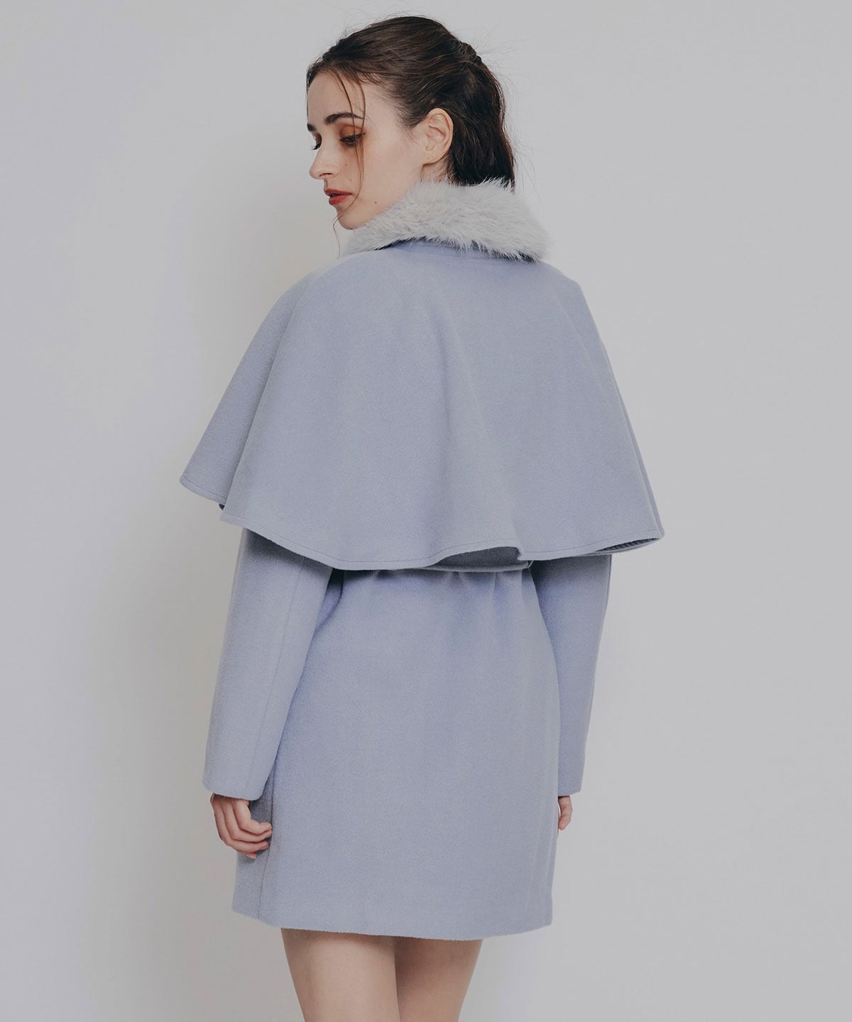 マルチWAYケープファーショートコート