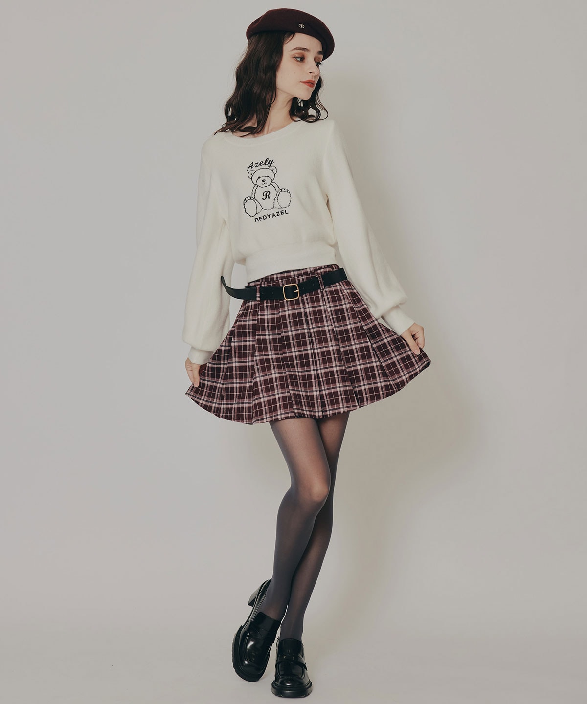 Azelyフラッフィニットプルオーバー