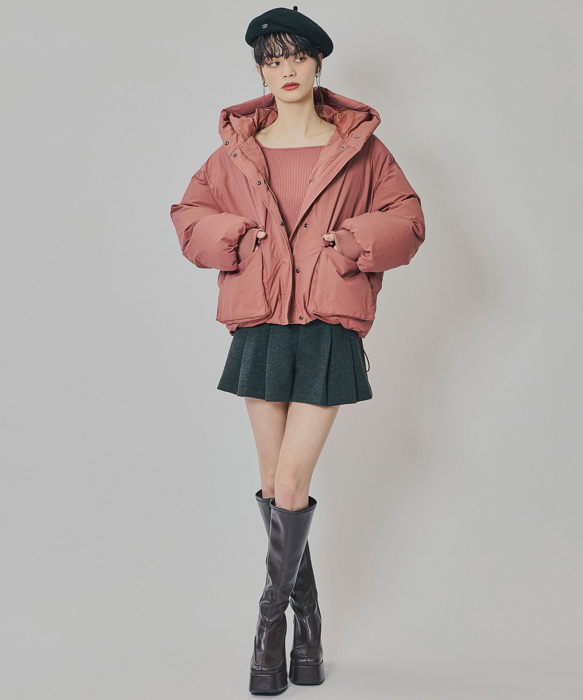 4wayリブニットトップス