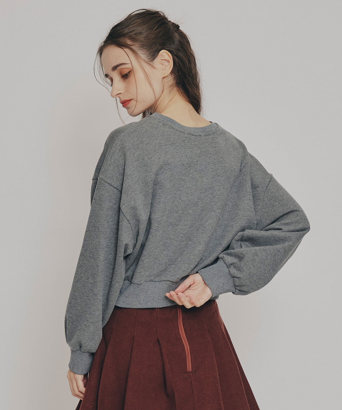 アゼルクラブカレッジロゴスウェットプルオーバー