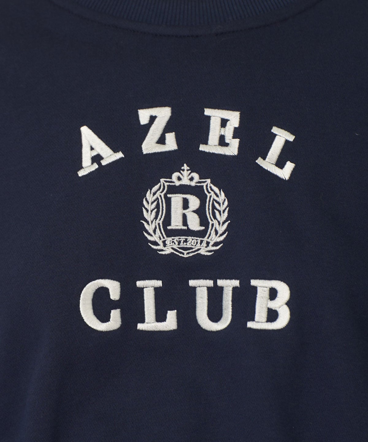 アゼルクラブカレッジロゴスウェットプルオーバー