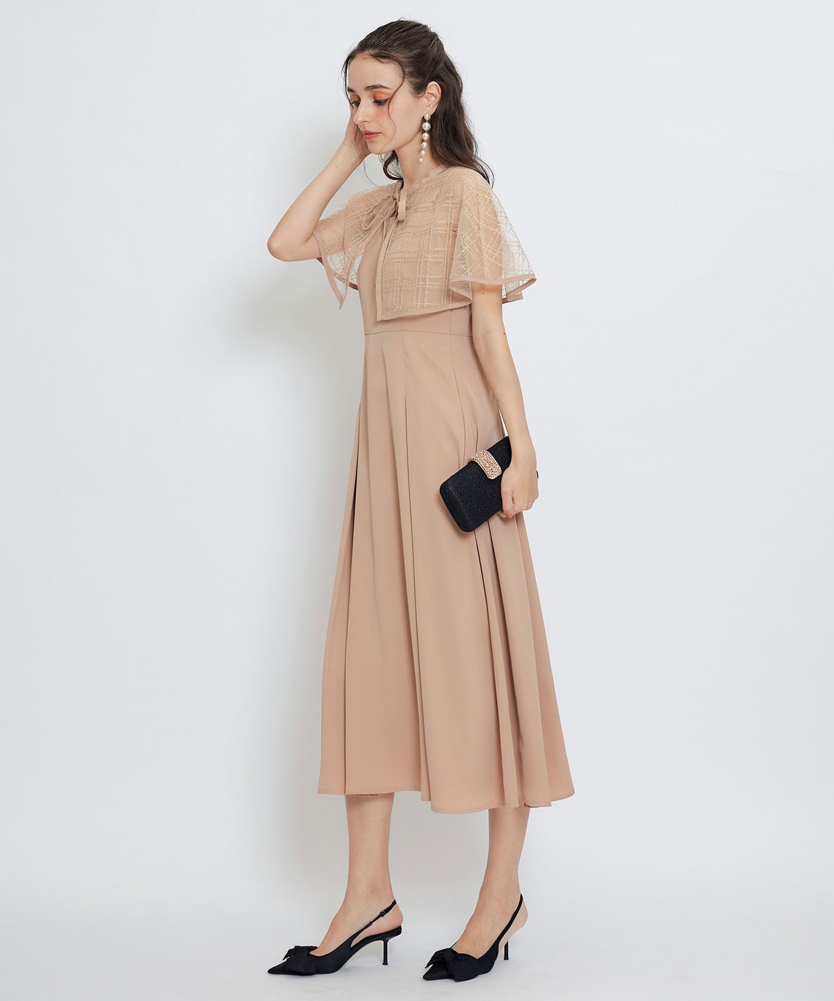 グリッター2WAYクラッチバッグ