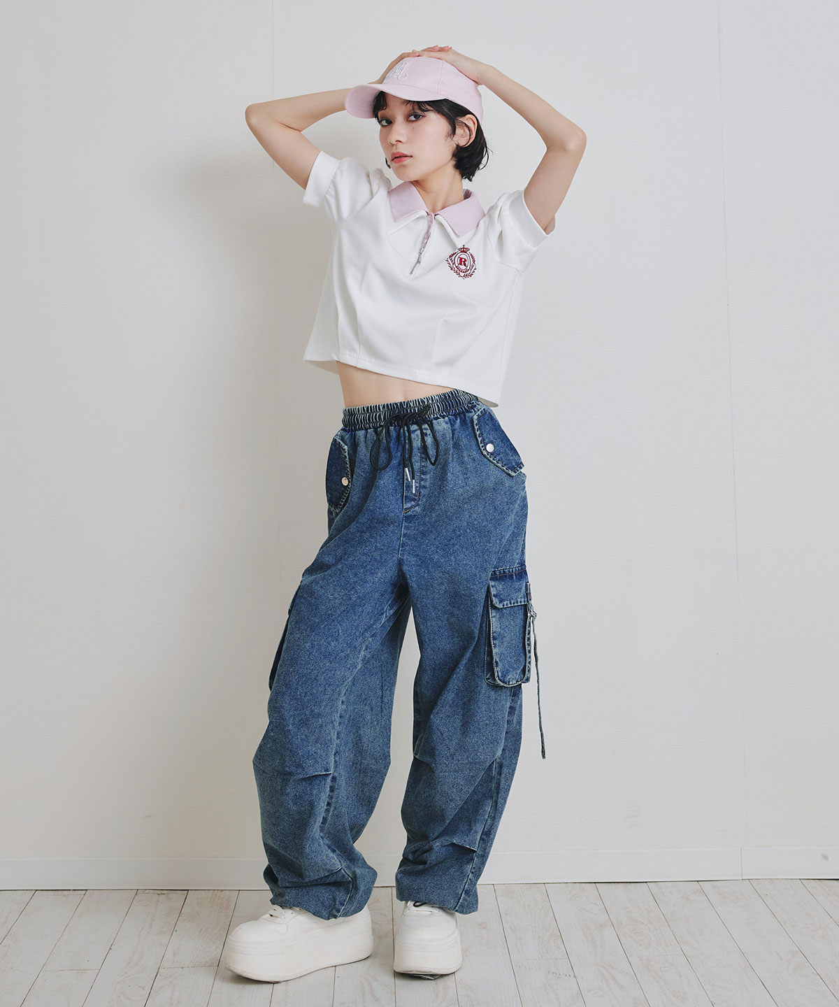 オリジナルロゴエンブロイダリーキャップ