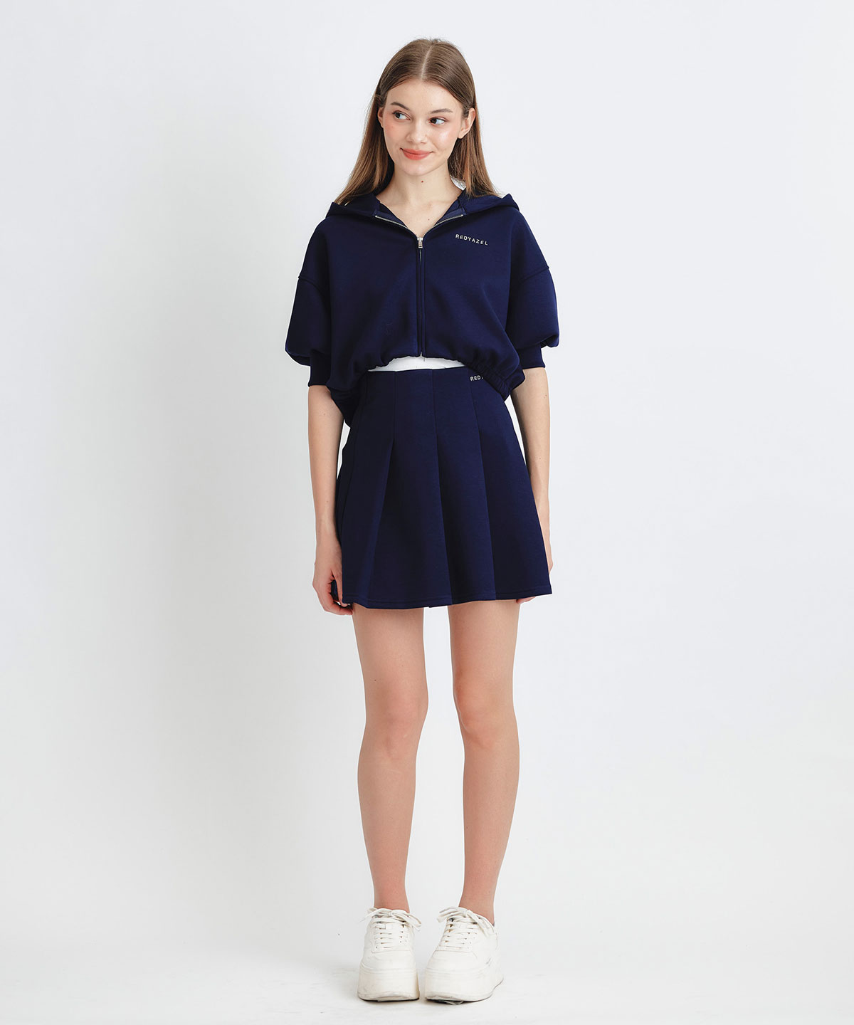 ダンボールプリーツミニスカート