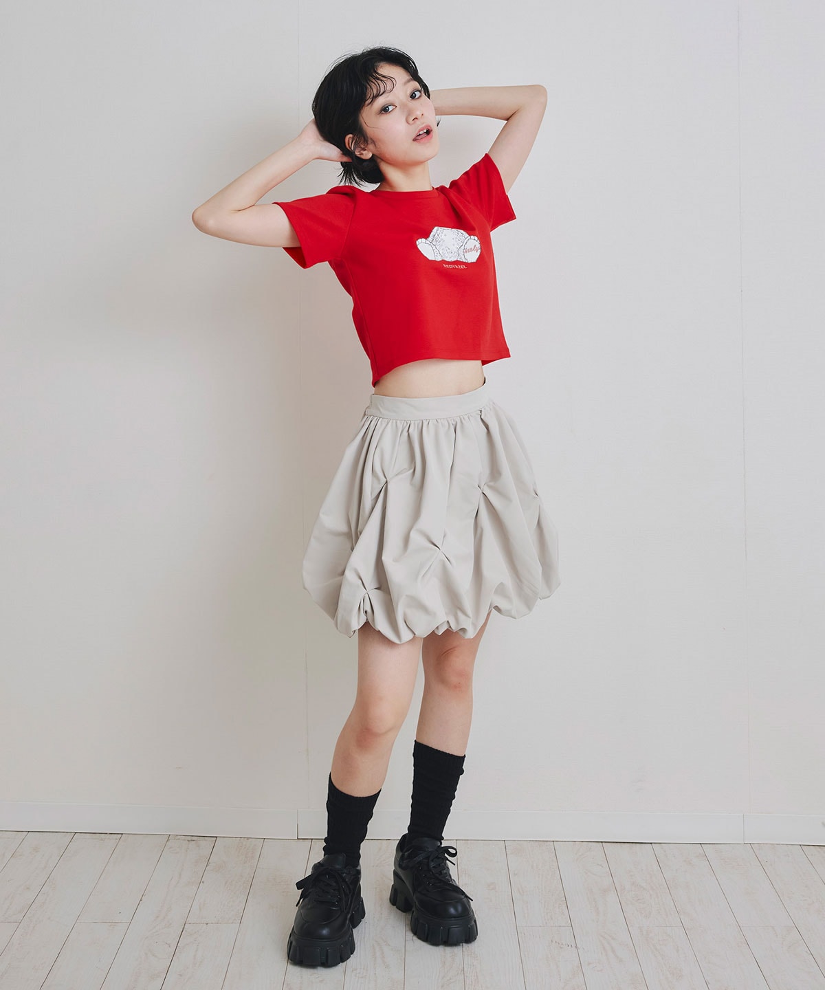 Azely コンパクトTシャツ