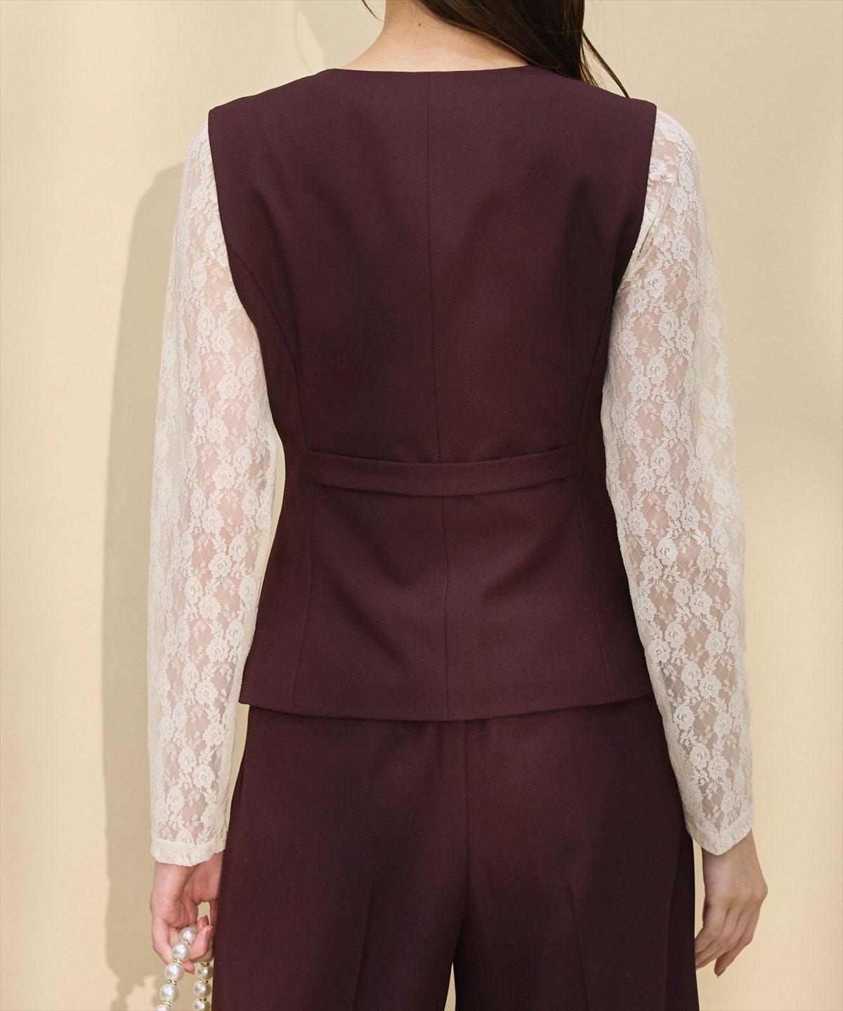 アシメコンパクトジレ