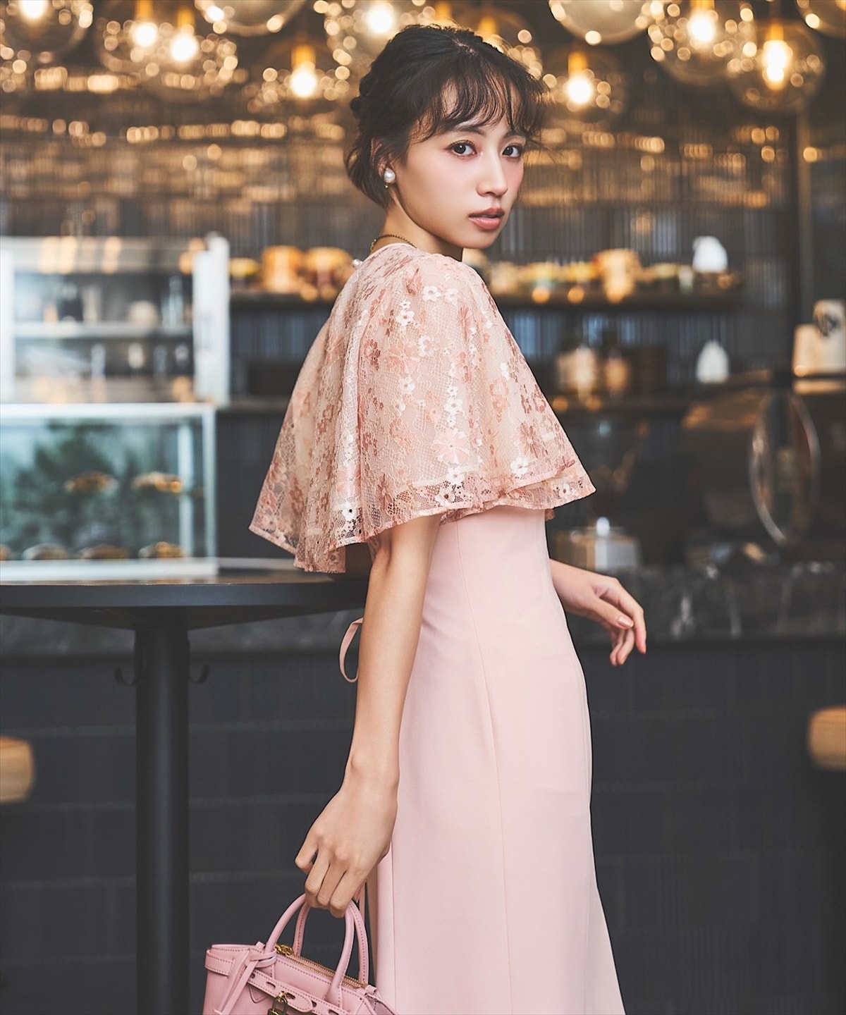 レースボレロセットアップマーメイドドレス