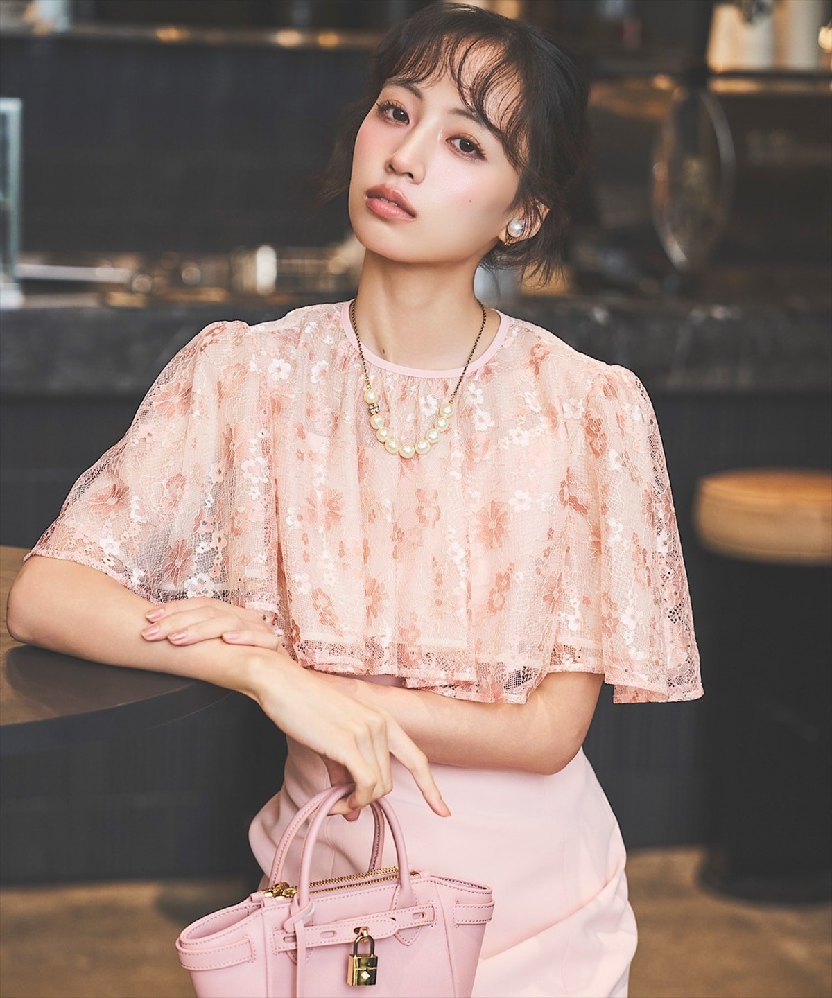 レースボレロセットアップマーメイドドレス