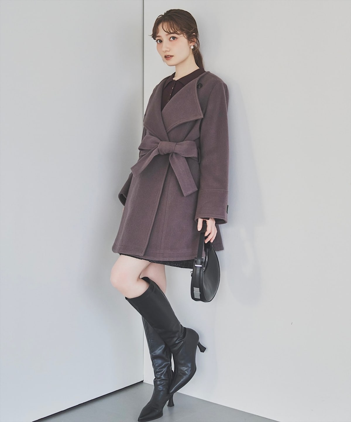 ウールビーバー2WAYミドルコート