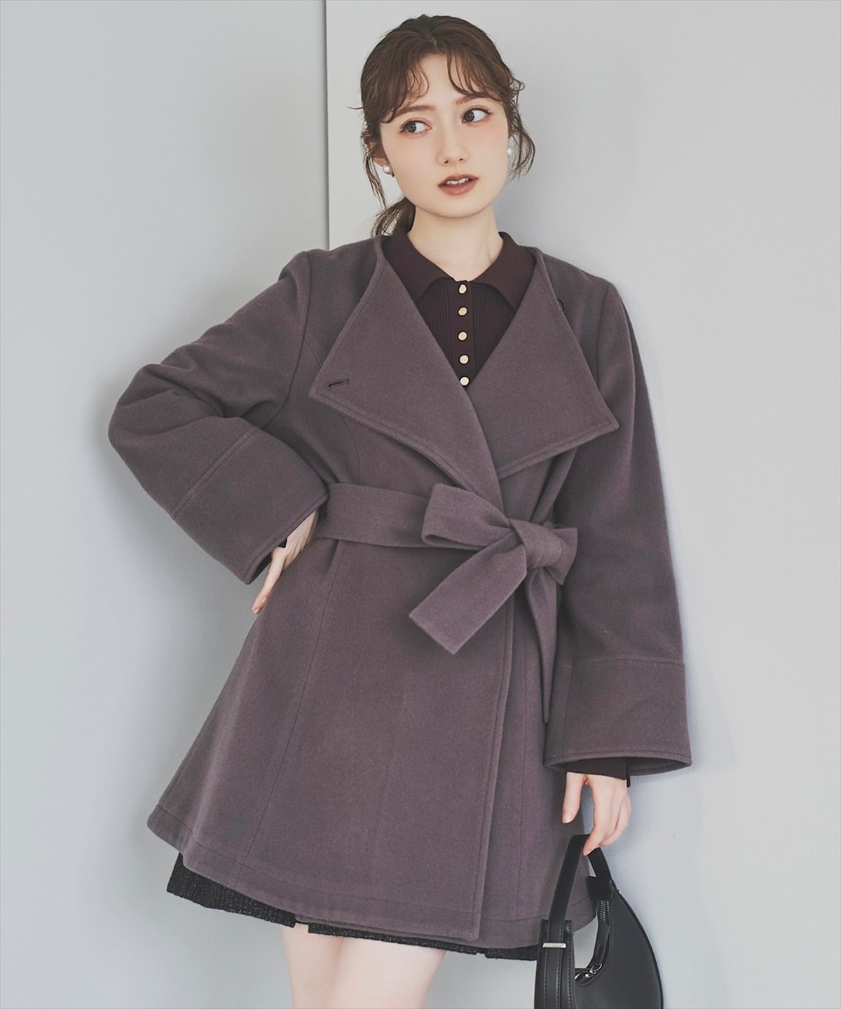 ウールビーバー2WAYミドルコート