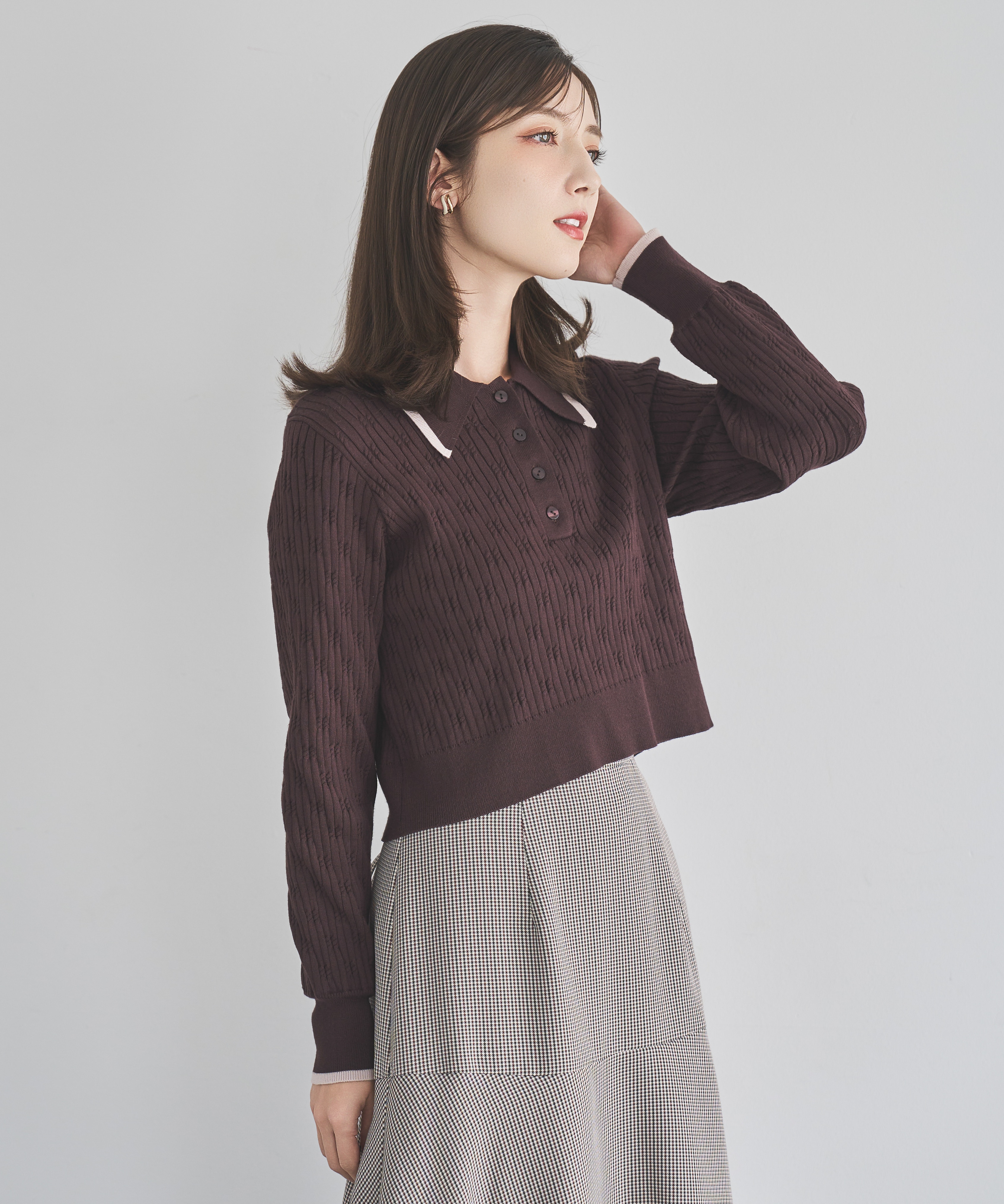 配色ポロニット