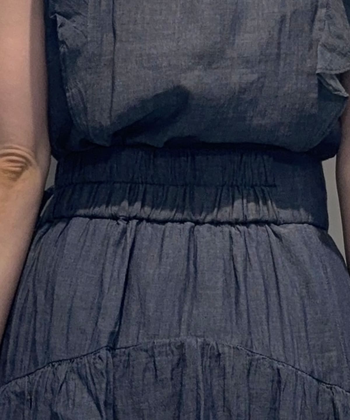 【4/24(Fri)発売】シアーデニムティアードスカート