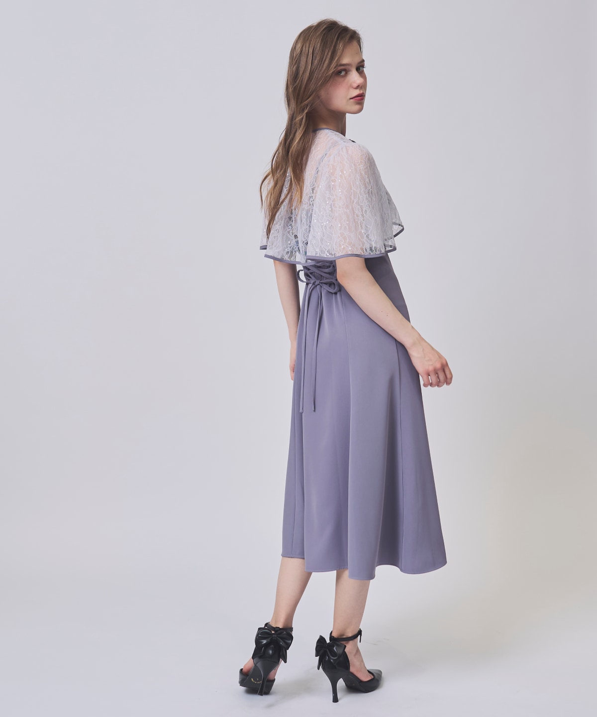 【1/10(Sat)発売】レースボレロセットアップドレス