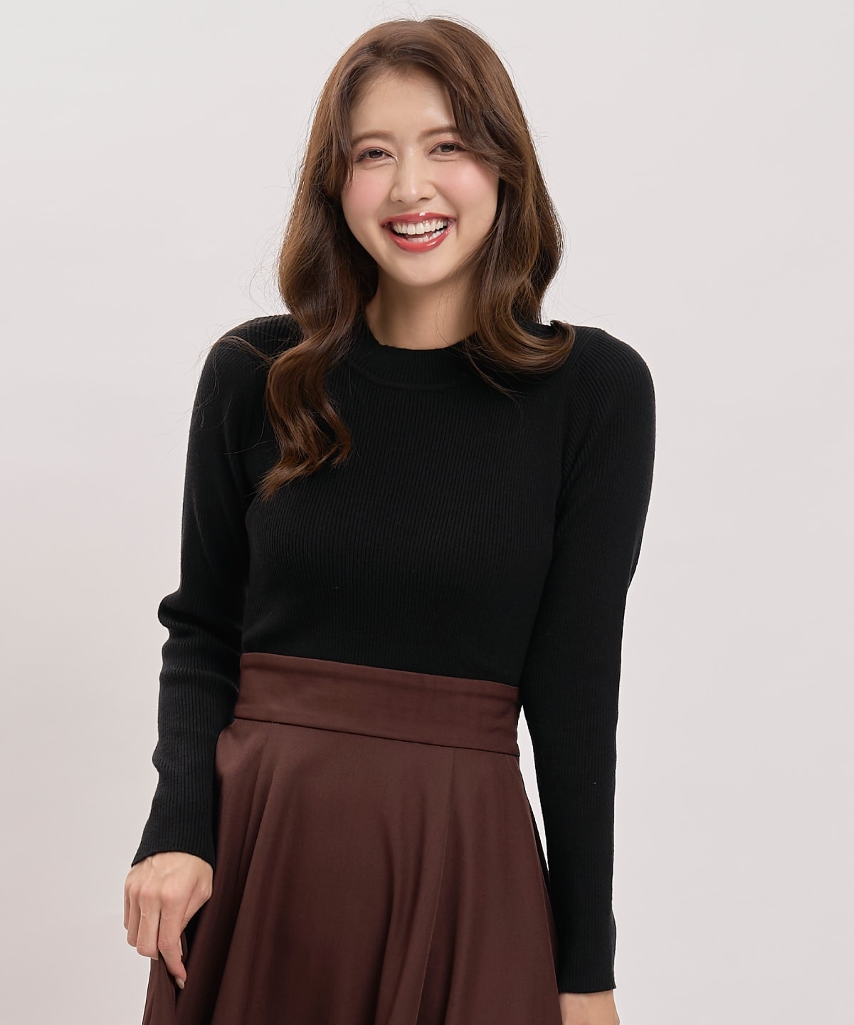 【先行予約受付中】【セットアイテム】リボンジレ×ニットドッキングワンピース
