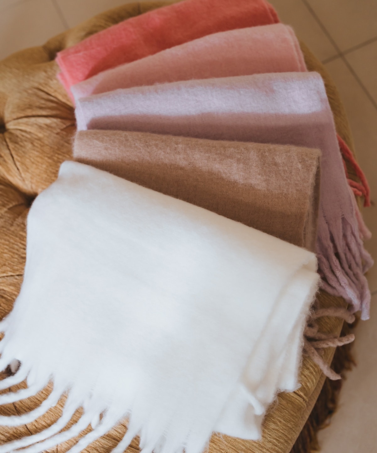 もこもこストール