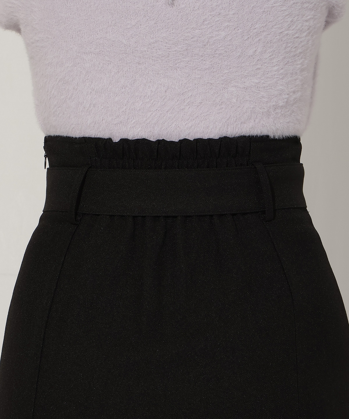 ベルト付きハイウエストマーメイドスカート