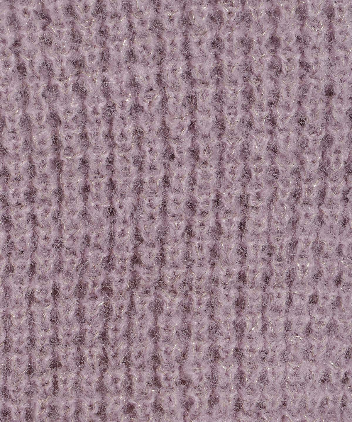 レースアップタートルニット