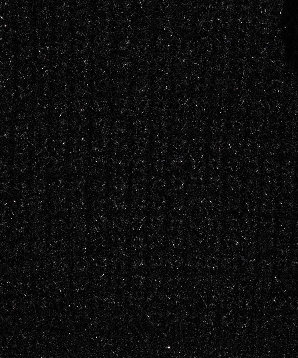 レースアップタートルニット