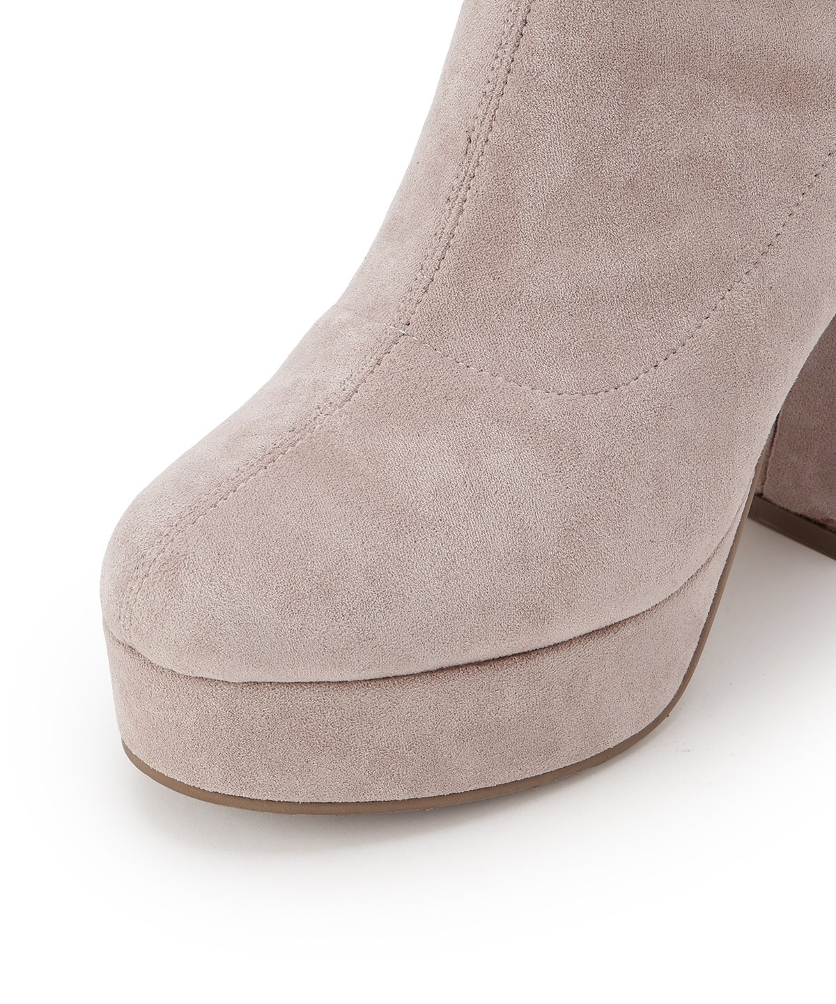 厚底ロングブーツ