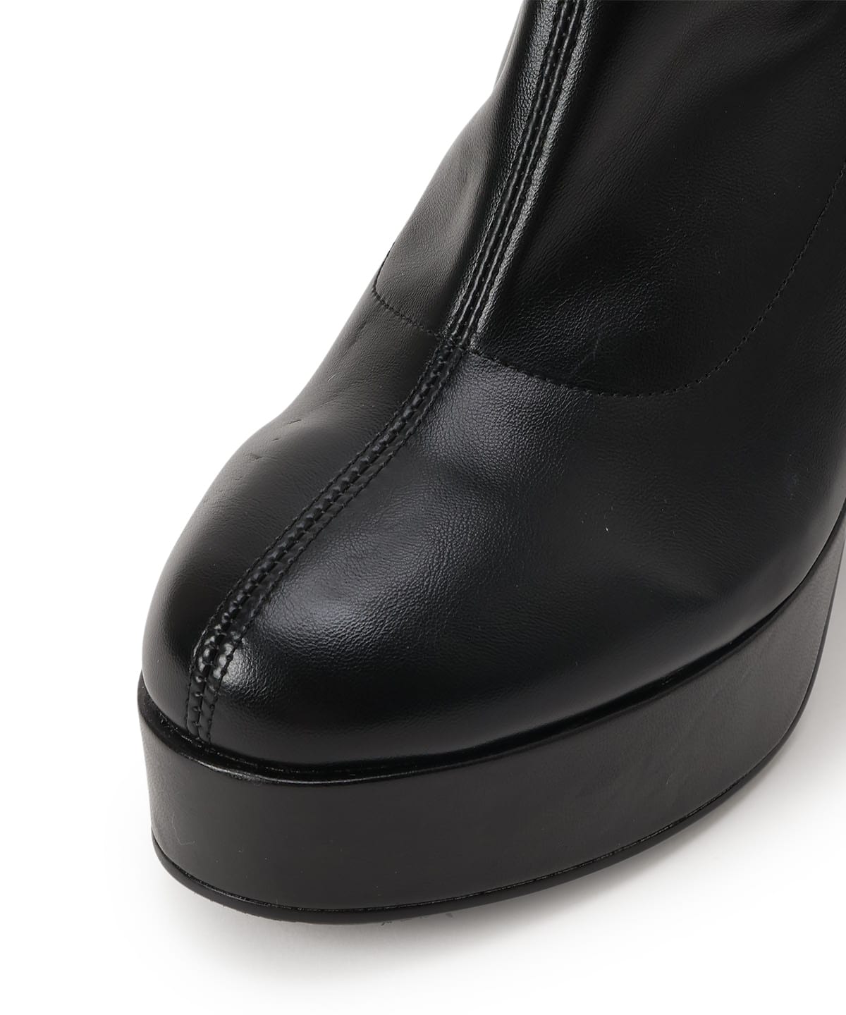 厚底ロングブーツ