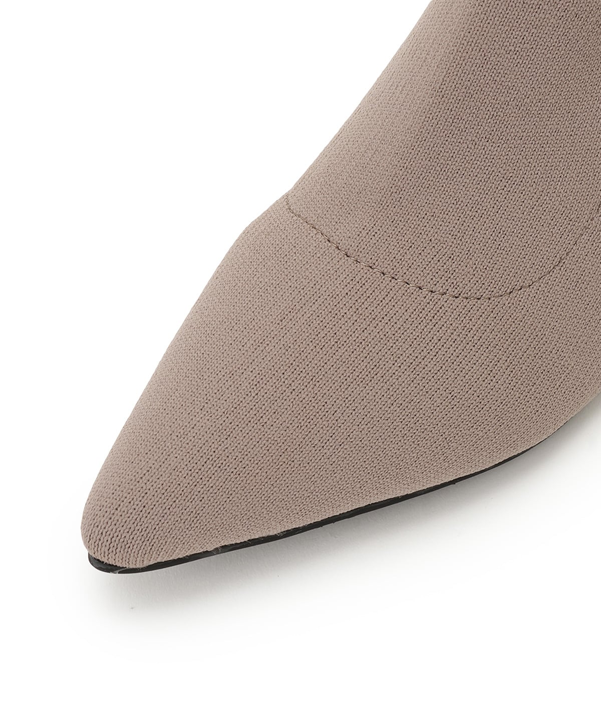 レースアップリボンソックスブーツ