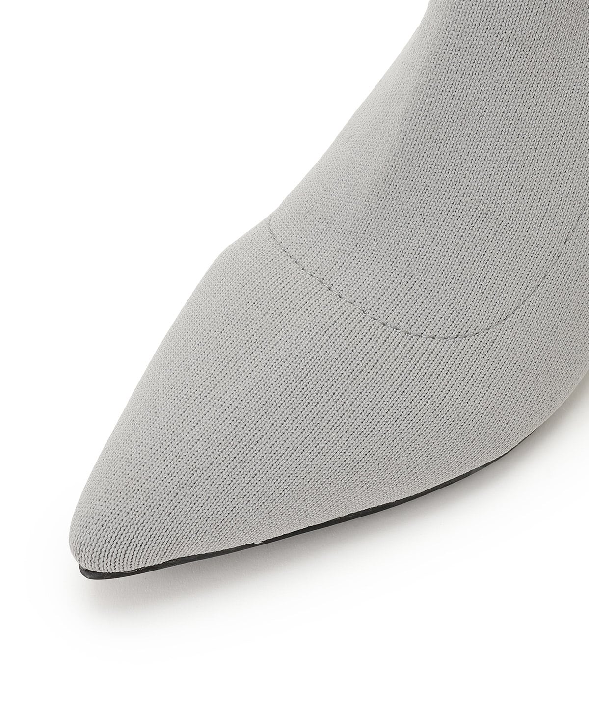 レースアップリボンソックスブーツ