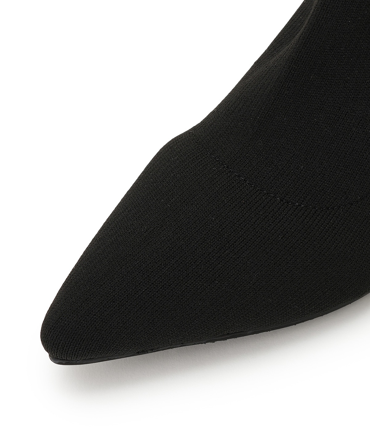 レースアップリボンソックスブーツ