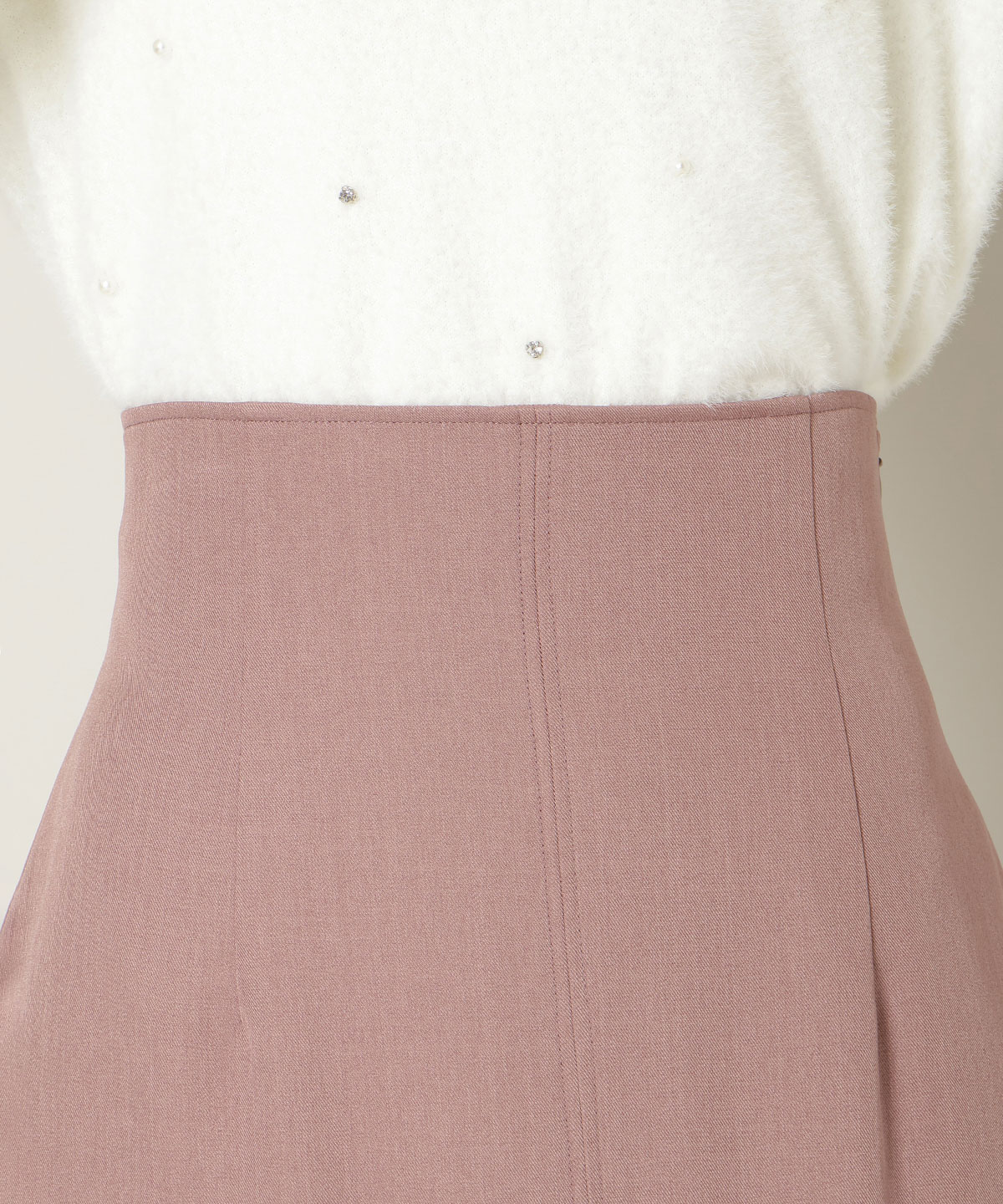 アシンメトリーレイヤードヘムスカート