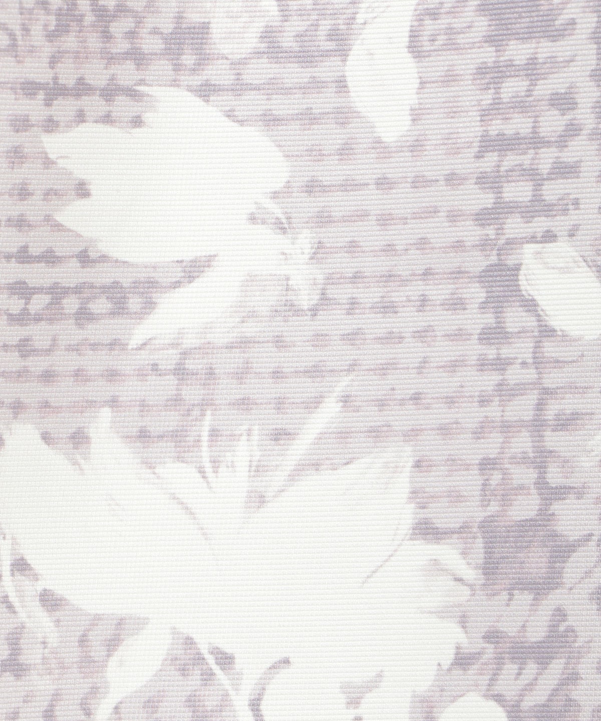 千鳥フラワープリントボリュームタックスカート