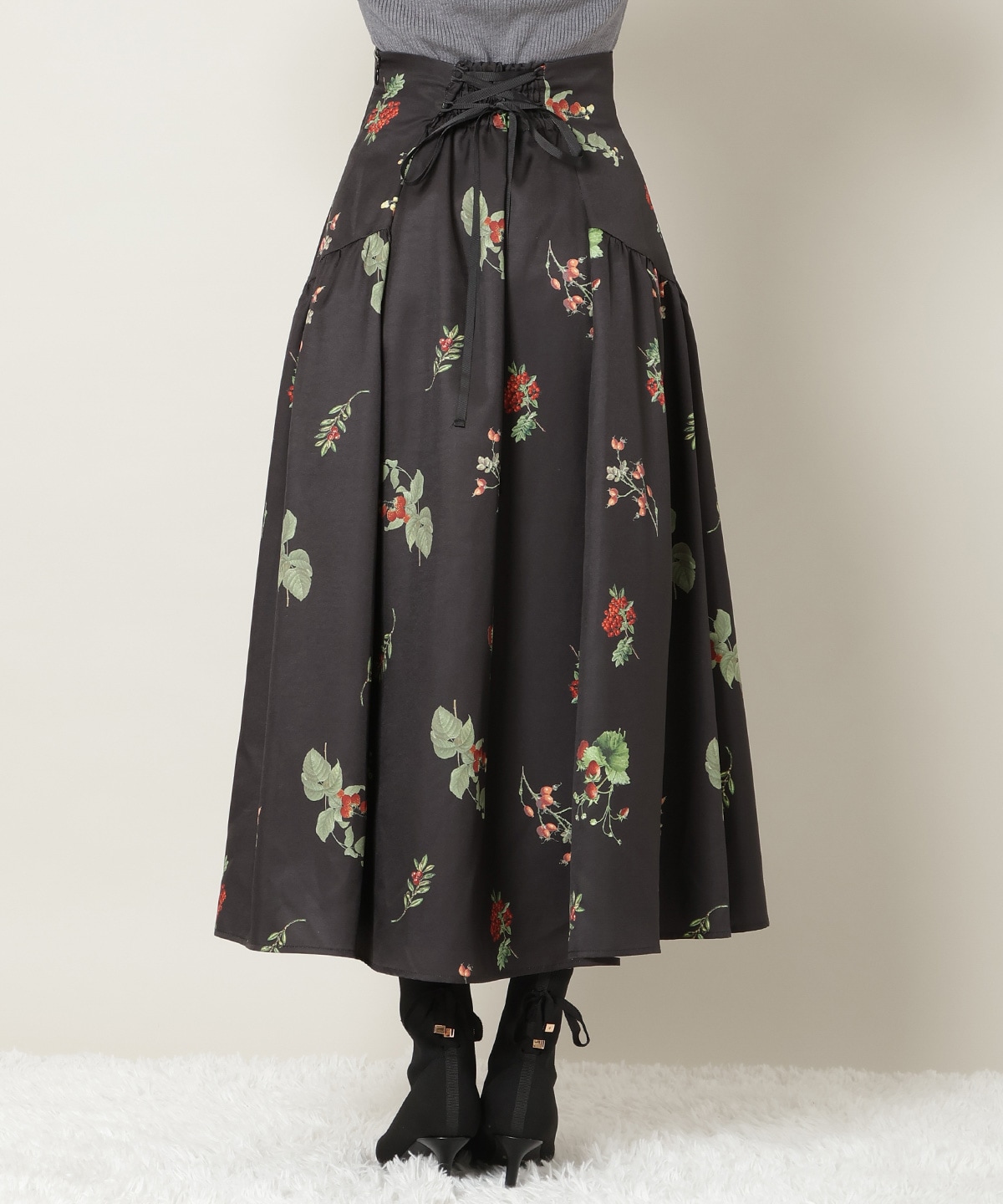 【12/5(fri)10時発売】ウィンターボタニカルスカート