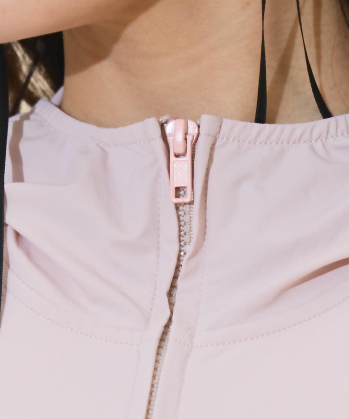 UVカットペプラムブルゾン