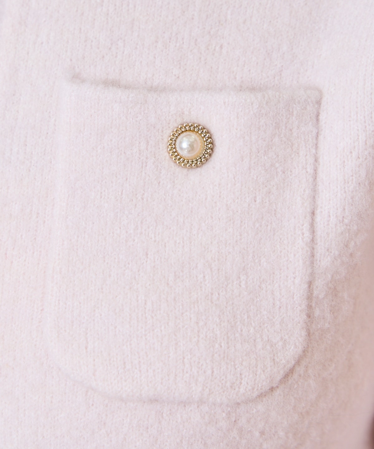 【再入荷予約受付中】モヘアライクニットジャケット