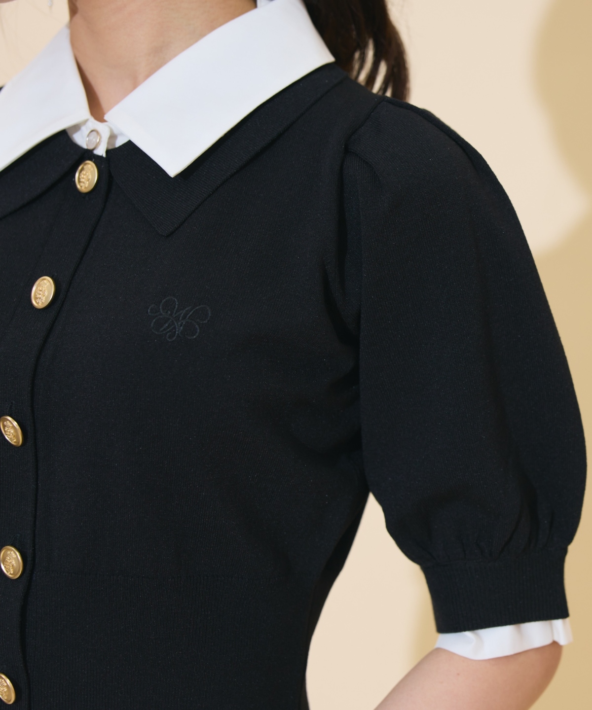 レイヤードカラープルオーバー