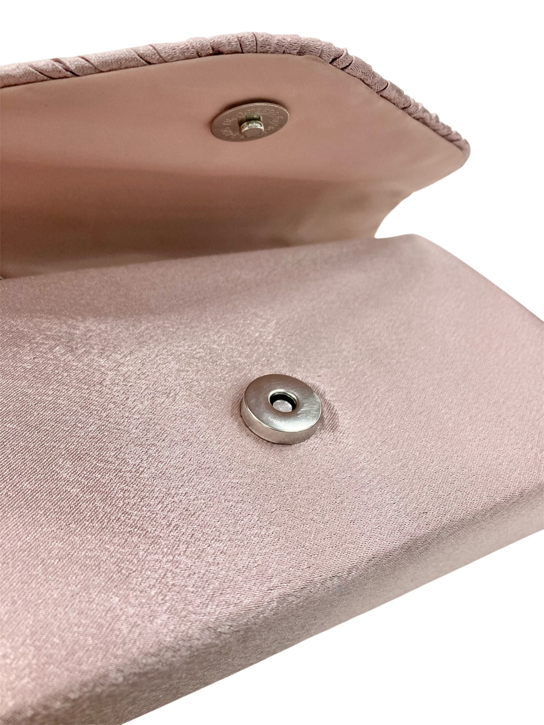 パールプリーツデザインバッグ