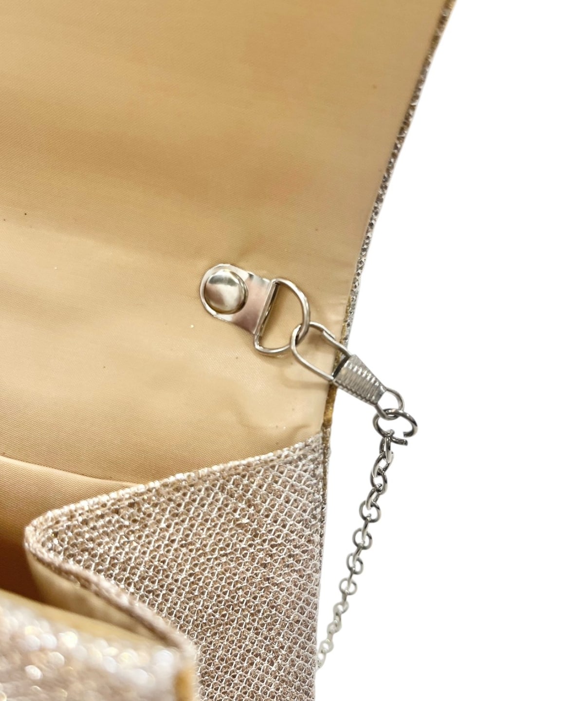 ラメパールハンドバッグ