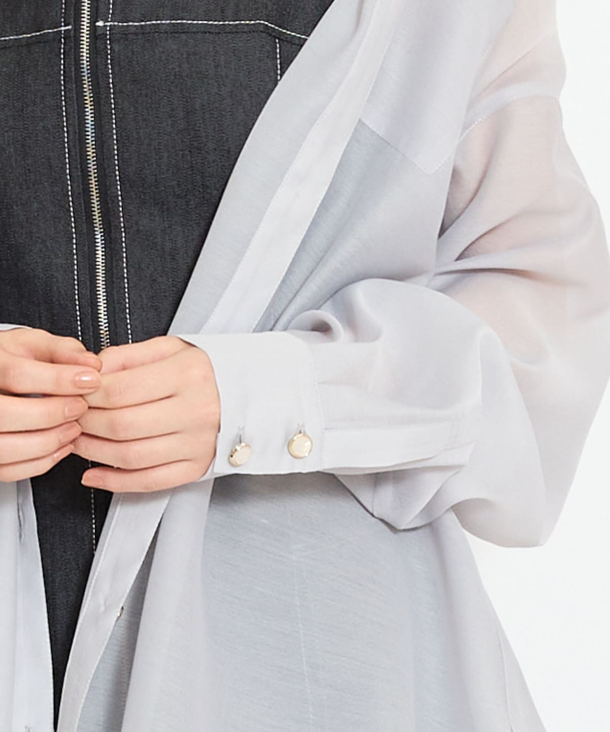 エアリーシアーシャツ