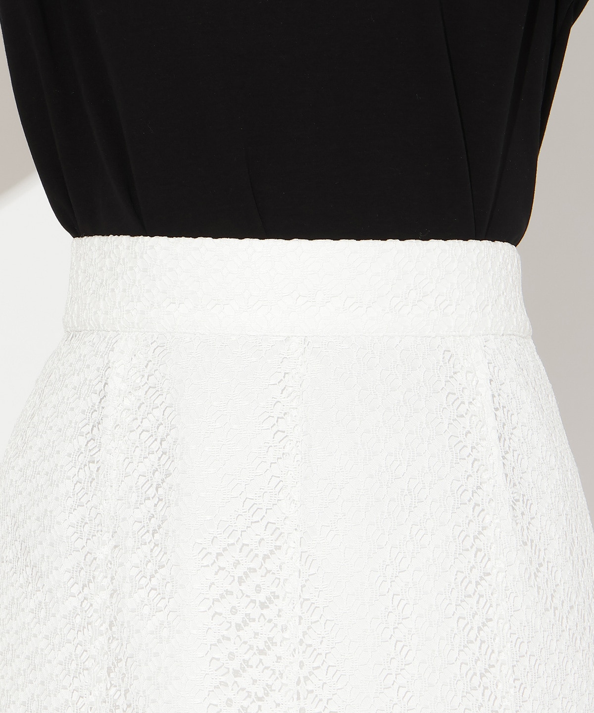 レースマーメードスカート