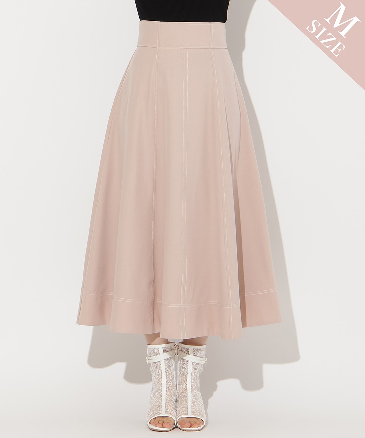 【3/19(thu)10時発売】ライトデニムフレアスカート