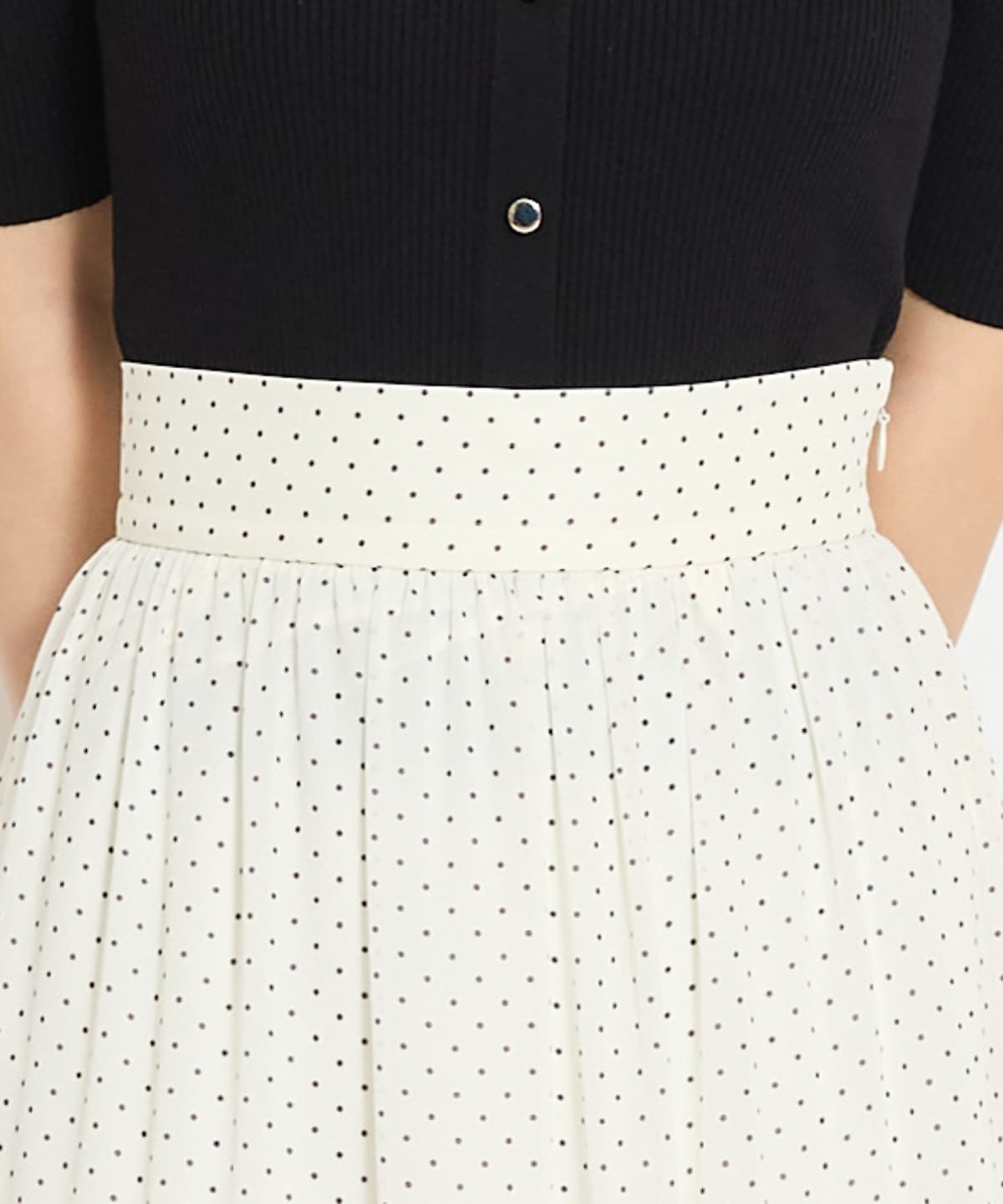 アシメティアードスカート