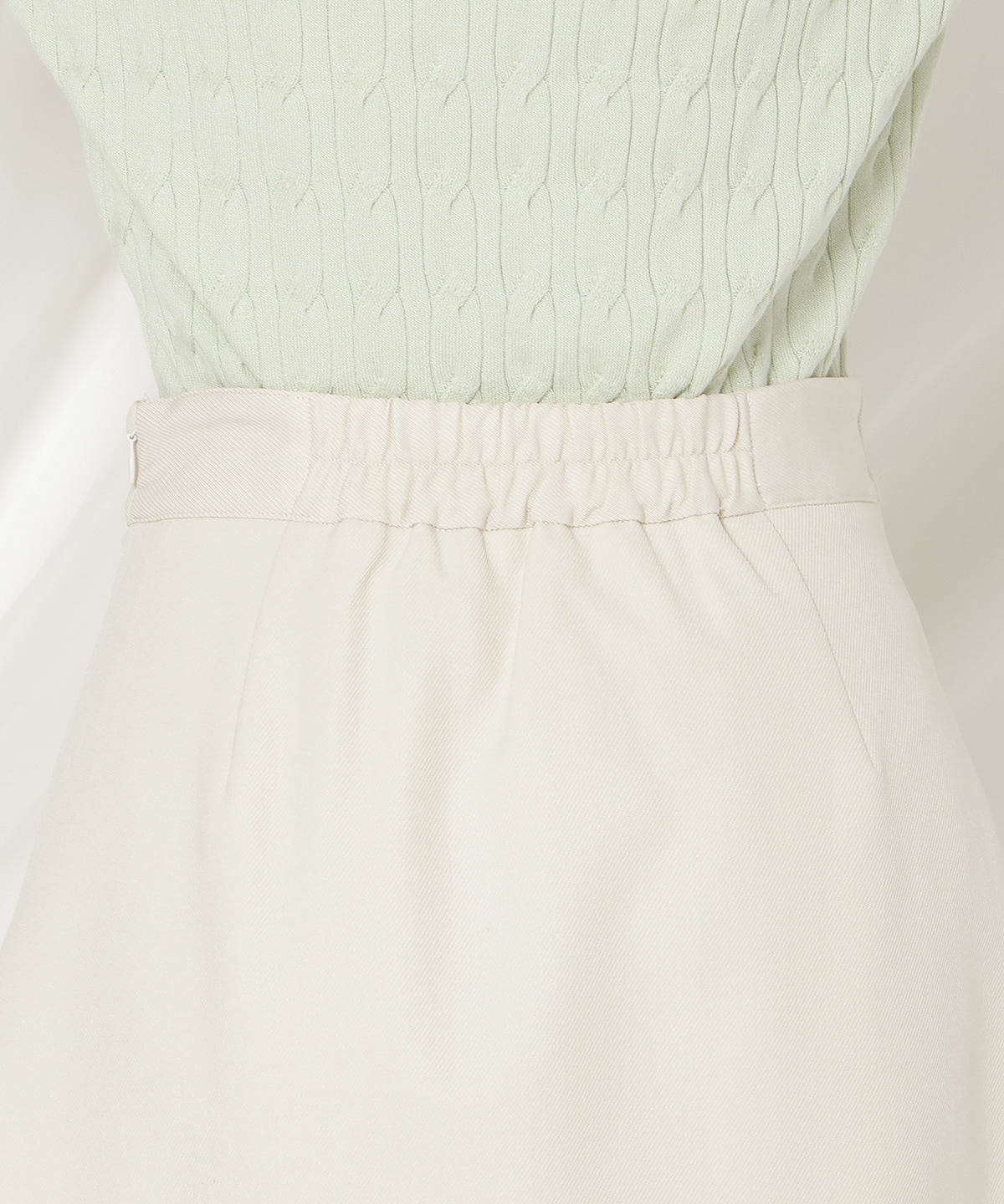 ビットデザインプリーツミニスカパン