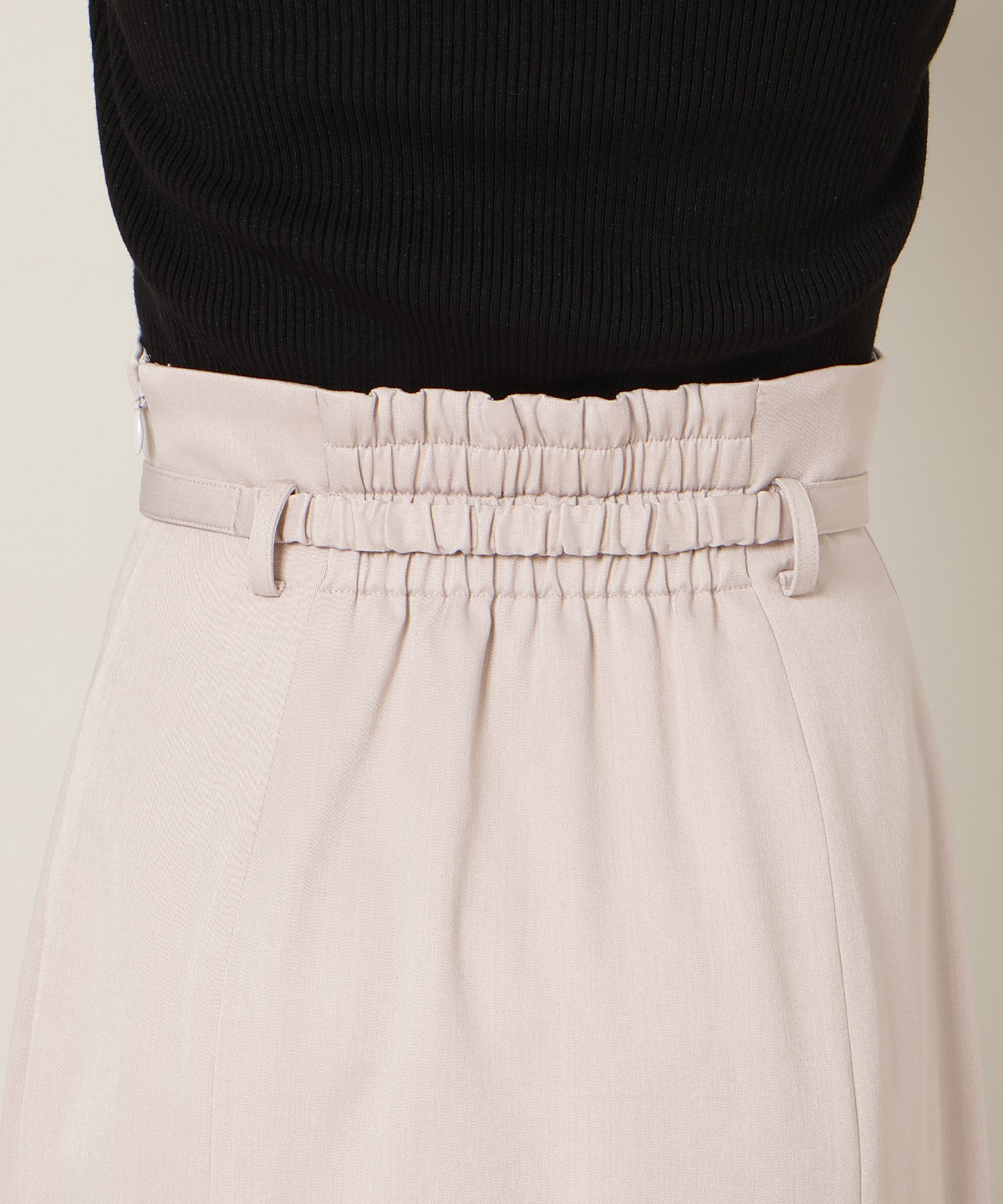 ビットベルト付きマーメイドスカート